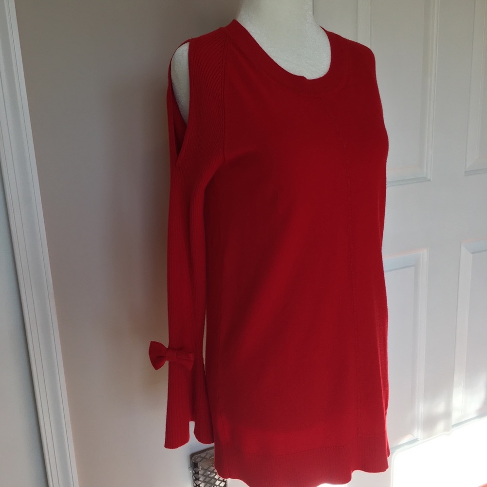 Karl Lagerfeld Paris red sweater